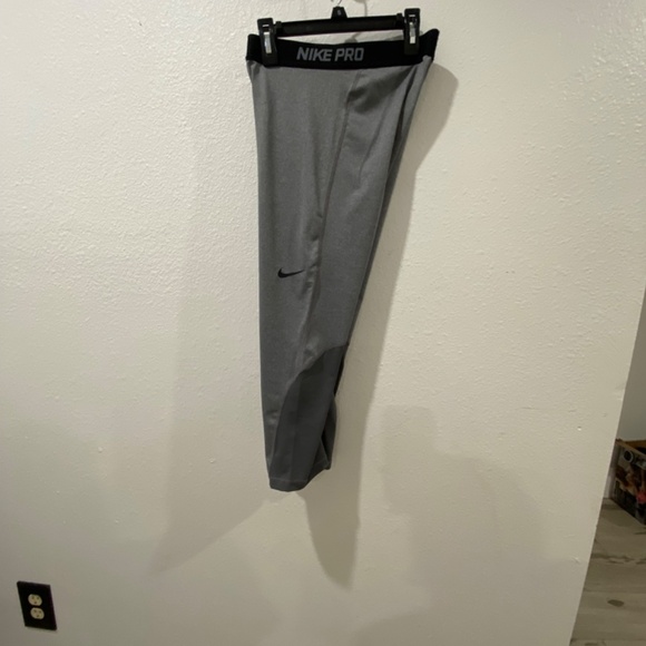 Nike Pro Women's Training Leggings size M Dri-Fit Tight Fit Full Length Legging - Picture 9 of 12